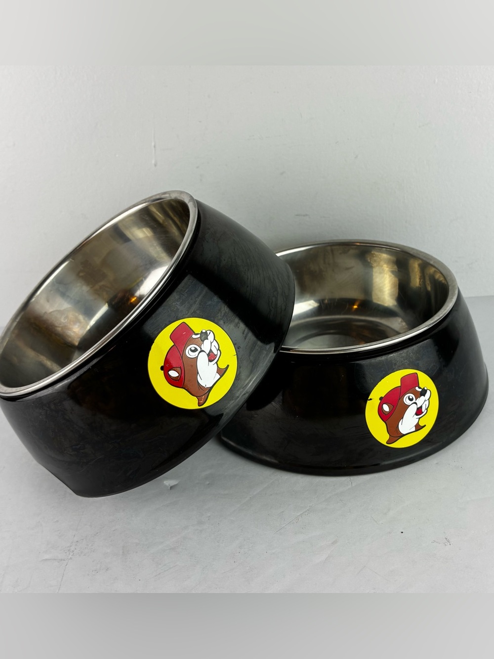 Buc-ees Dog Pet Bowls Set